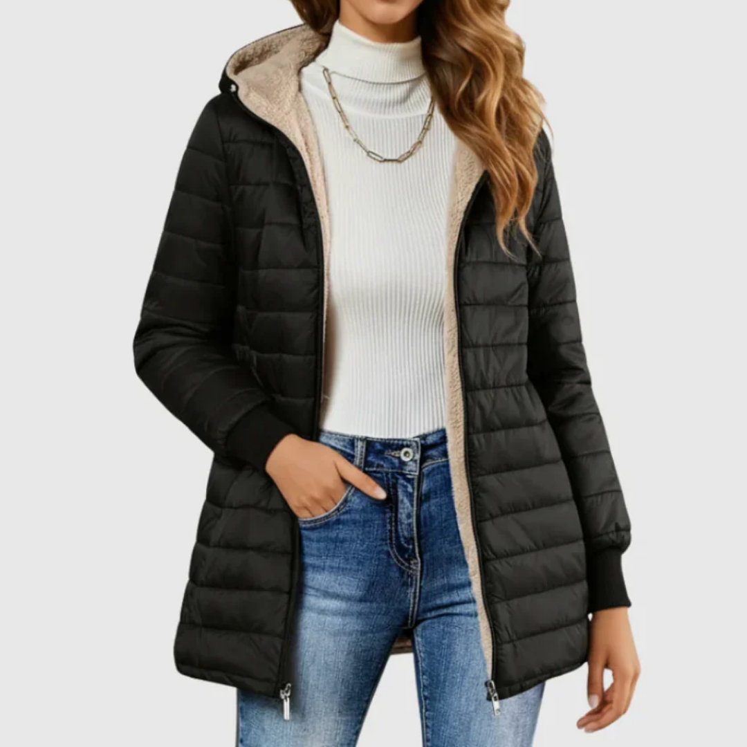 Caroline | Sherpa-Lined Winter Coat