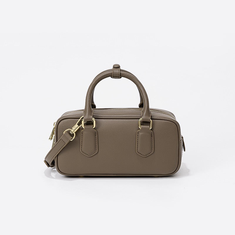 Vintage Genuine Leather Crossbody Handbag
