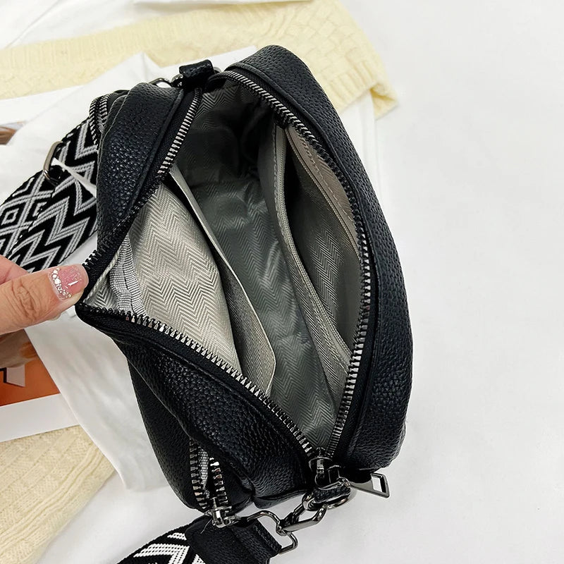 Chelsea | Refined Leather Shoulder Bag