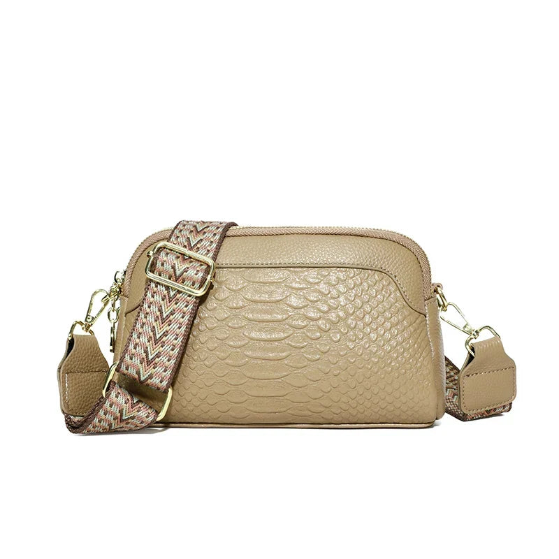 Amara | Refined Leather Shoulder Bag