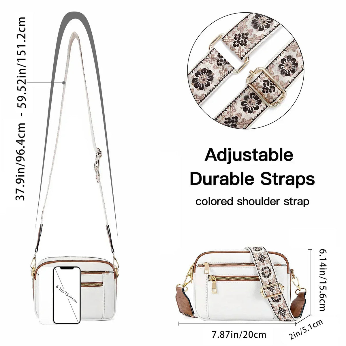 Edith | Refined Leather Shoulder Bag