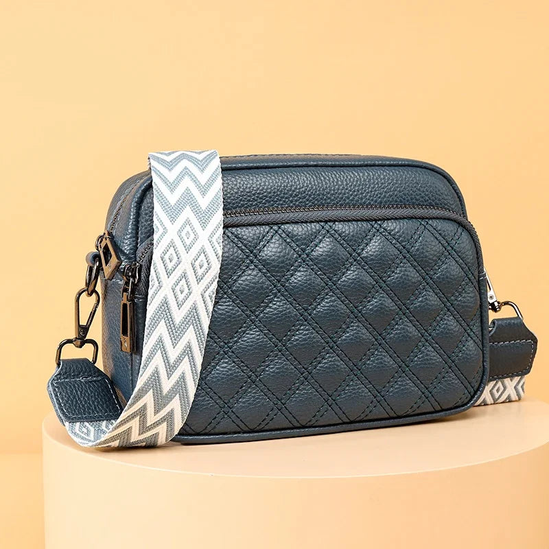 Josie | Refined Leather Shoulder Bag