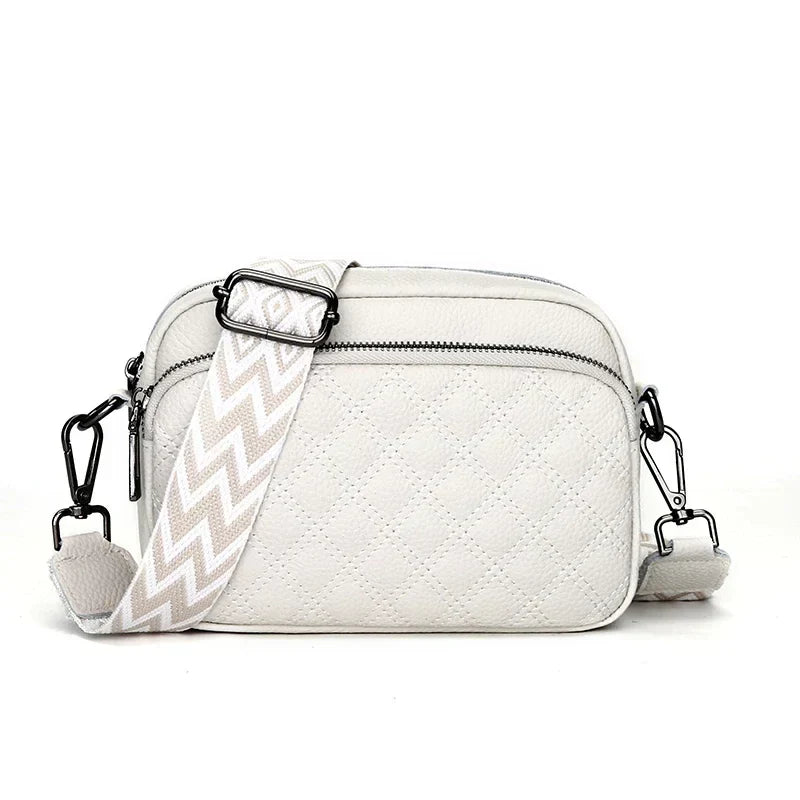 Belle | Refined Leather Shoulder Bag