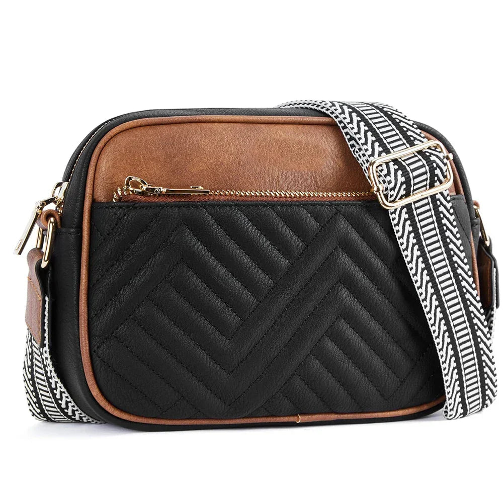 Ariana | Refined Leather Shoulder Bag