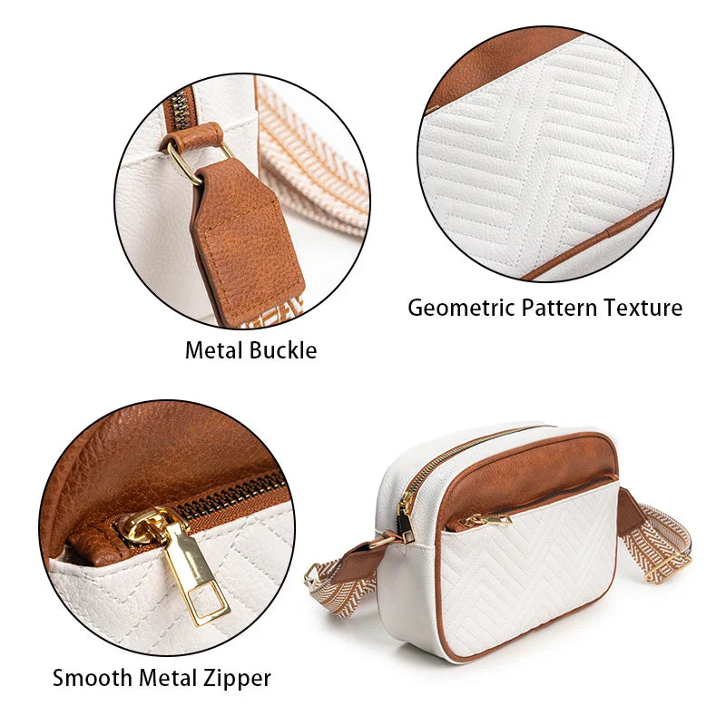 Ariana | Refined Leather Shoulder Bag