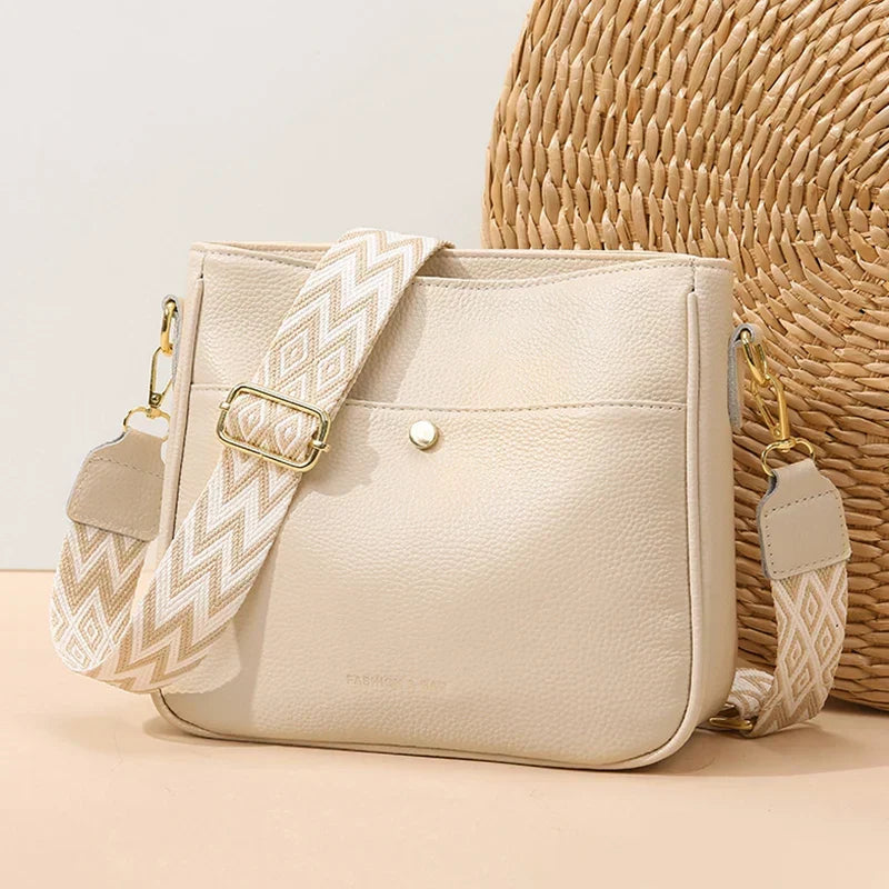 Juliet | Refined Leather Shoulder Bag