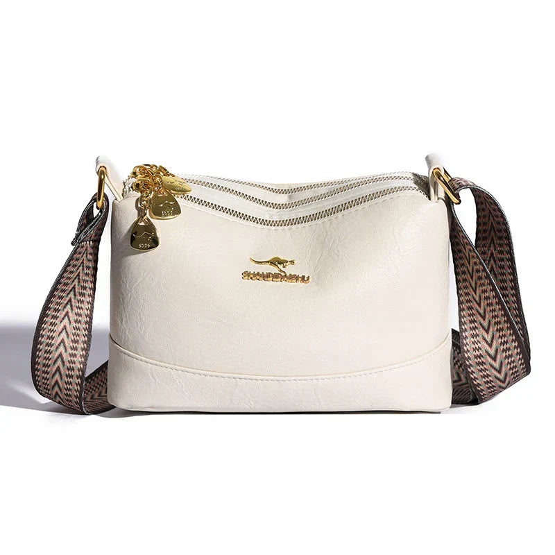 Addison | Refined Leather Shoulder Bag