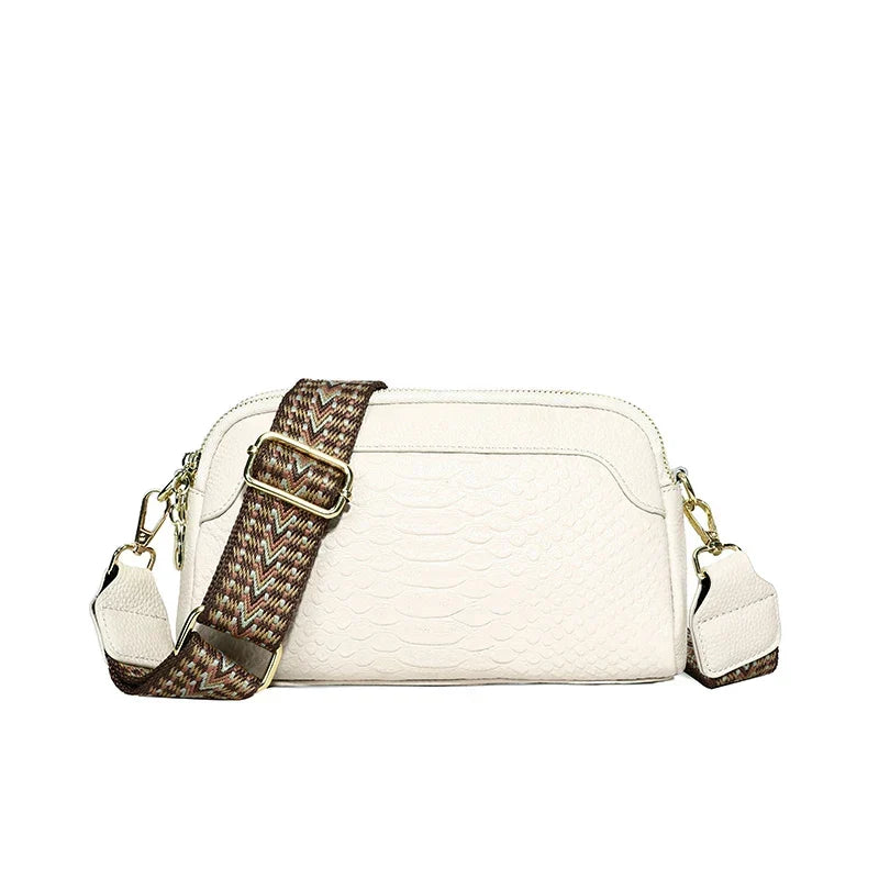 Amara | Refined Leather Shoulder Bag