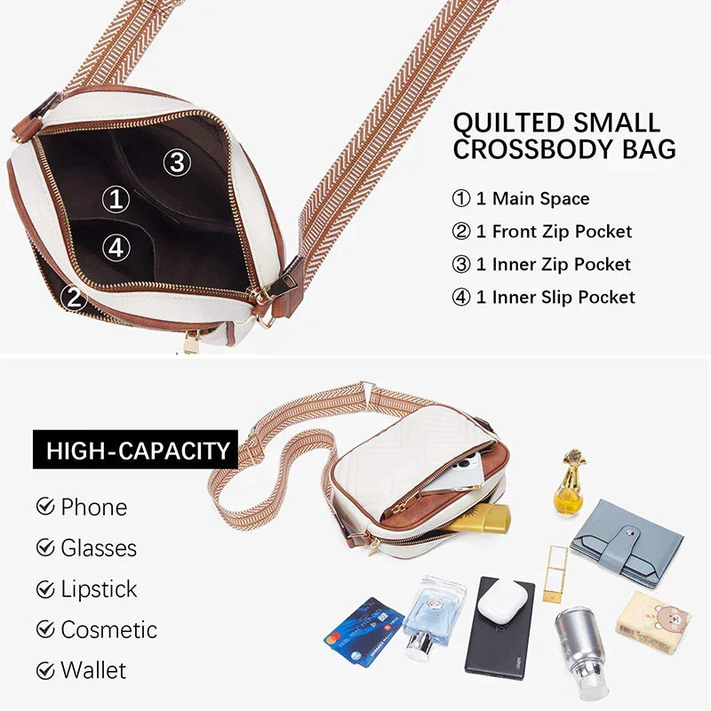 Ariana | Refined Leather Shoulder Bag