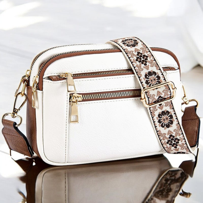 Camilla | Refined Leather Shoulder Bag